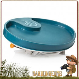 grill portable pour réchaud bois Biolite Camp Stove Barbecue nomade et portatif campement bushcraft.