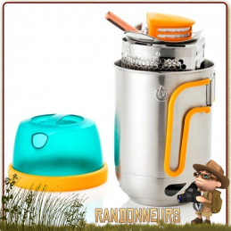 Kettle Pot de Biolite est une bouilloire casserole spécialement conçue pour le réchaud bois Biolite CampStove