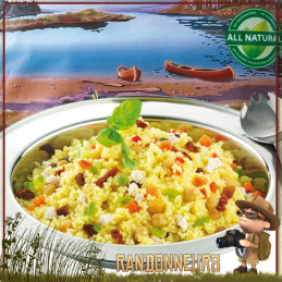 Sachet repas Couscous au Poulet et aux Légumes Trek'n Eat lyophilisé bivouac léger et randonnée