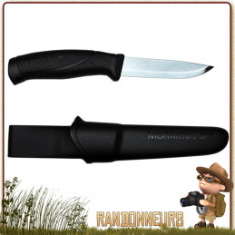 Poignard bushcraft Mora COMPANION F, autant de polyvalence dans un seul couteau MORA survie