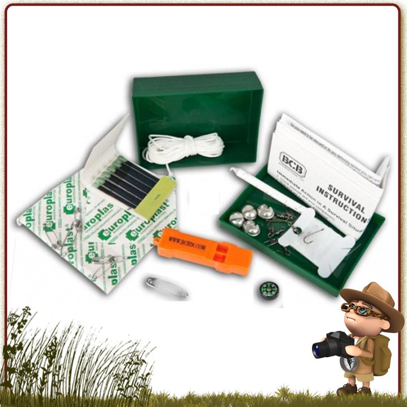 Pack de survie étanche Trekking Survival Kit BCB