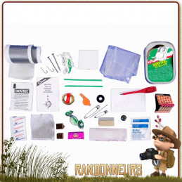 Survival Tool Kit Origin SOL kit de survie randonnée complet