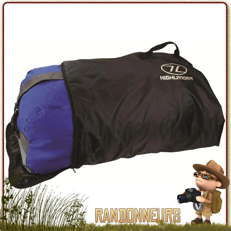 Housse Impermeable Sac a Dos Highlander de voyage avec poignée