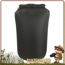 Sac Nylon Etanche 13 Litres NOIR Highlander de randonnée pour la protection de votre équipement