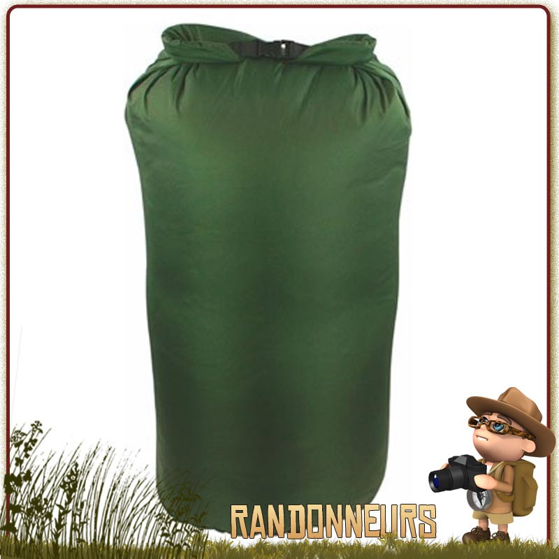 poche Nylon Etanche 13 Litres VERT OLIVE Highlander usage militaire bushcraft survie