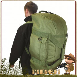 Sac Portage Militaire LOADER 65 Litres Olive Highlander pour le voyage et le transport équipement bushcraft