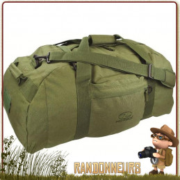 Sac Portage Militaire LOADER 65 Litres Olive Highlander pour le voyage et le transport équipement bushcraft