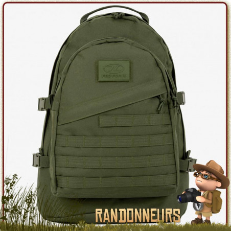 Sac à Dos RECON PACK 40 Litres VERT OLIVE Highlander