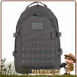 Sac à Dos tactique militaire RECON PACK 40 Litres GRIS Highlander