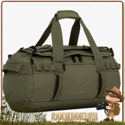 Sac transport force armée Duffle Bag Etanche Storm KitBag 45L Vert Highlander résistant