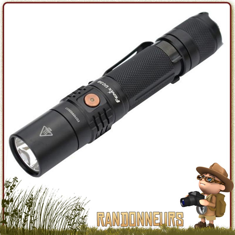 Lampe Torche Etanche Dynamo SHARK Power Plus ultra robuste de survie