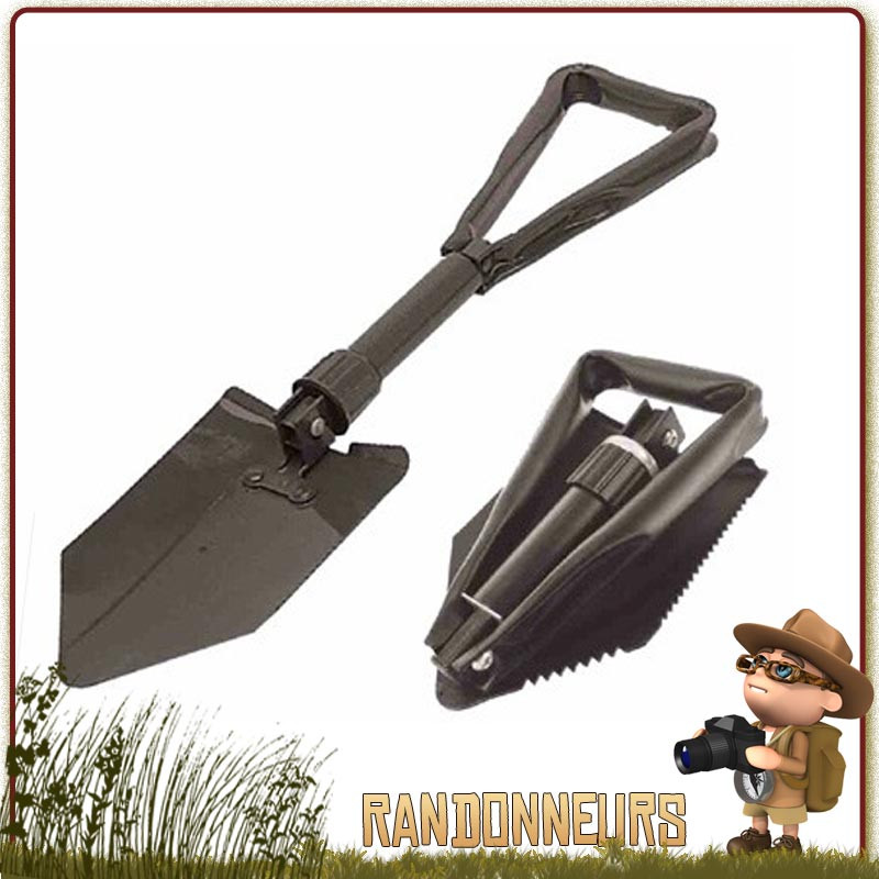 Pelle de Camp Compacte Pliante Highlander bivouac bushcraft survie