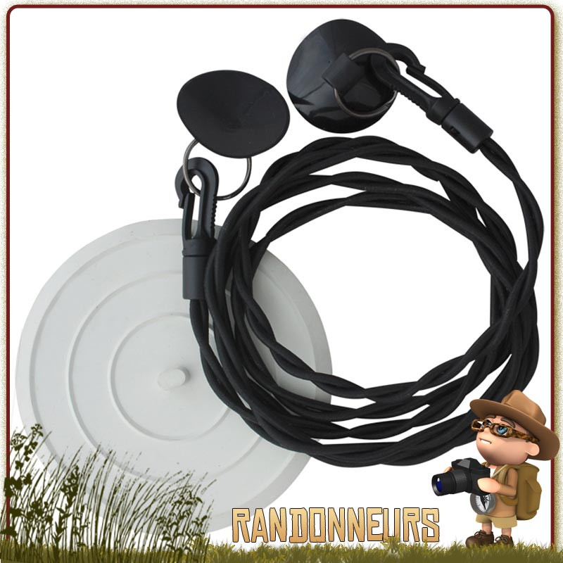 set Corde à linge et bouchon universel pour évier et lavabo travelsafe de voyage