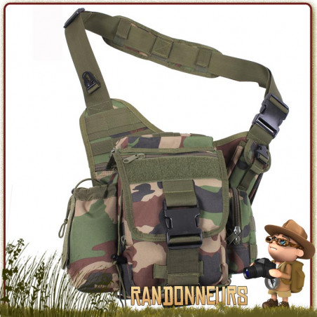 Sac Besace Bandouliere MOLLE Camo Rothco