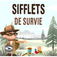 Sifflet de Secours Multifonctions CAO randonnée trekking légere survie