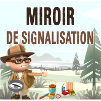 miroir de signalisation de survie marine miroir heliographe de secours randonneur miroir avec visée de survie