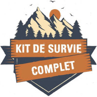 Kit de Survie Complet haut de gamme achat meilleur kit de survie en foret pas cher site vente en ligne kit survie bcb montagne randonnee complet