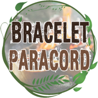 bracelet paracorde 550 nylon avec pierre à feu kit survie tressage bracelet paracorde nylon manille de couleurs