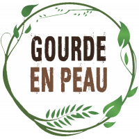 Gourde en Peau